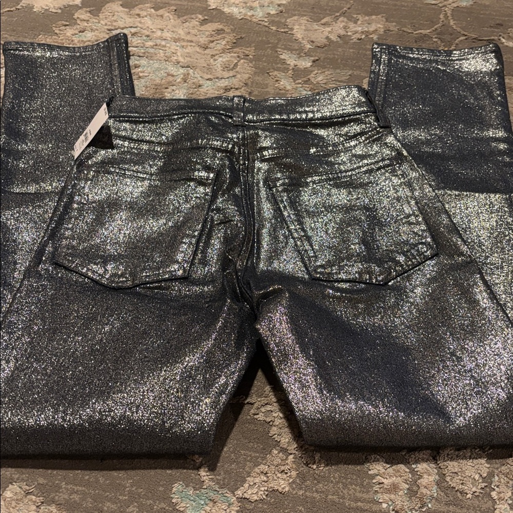 GAP Sparkling Metallic Jeans - Picture 4 of 5
